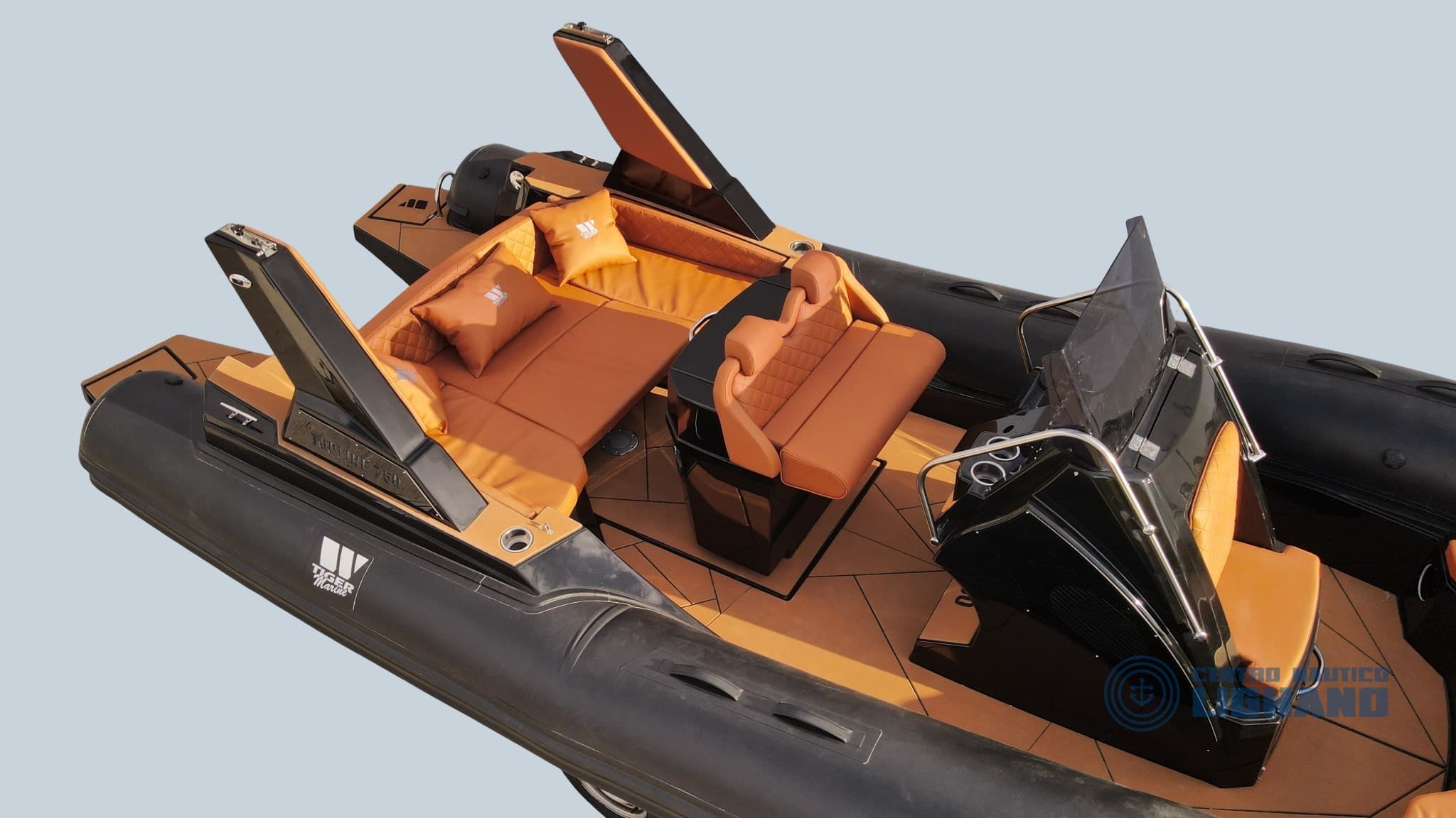 Tiger Marine Topline 750 - Deck View Tiger Marine Topline 750 - Deck View