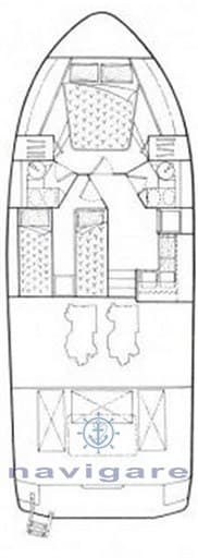 Azimut Az 37 used - detail 2