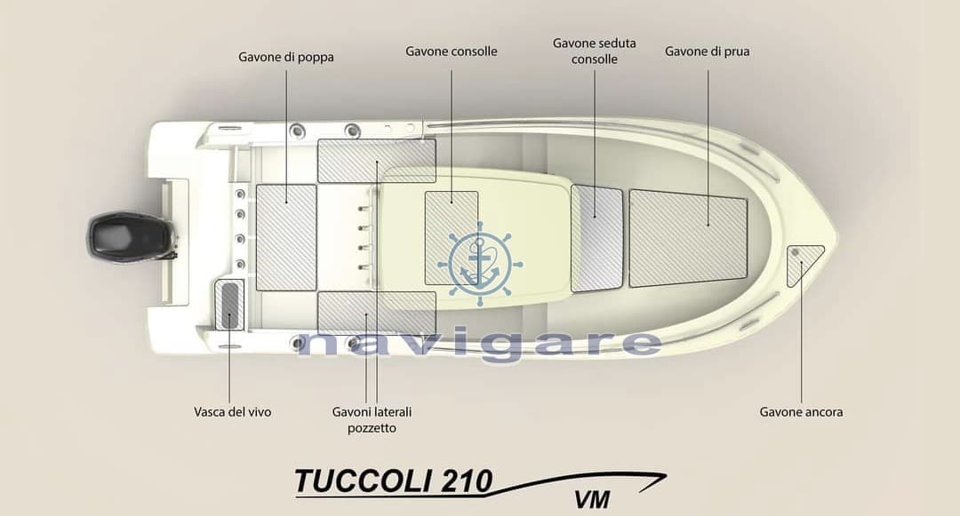 Tuccoli Marine T210 VM usato - foto hero 10
