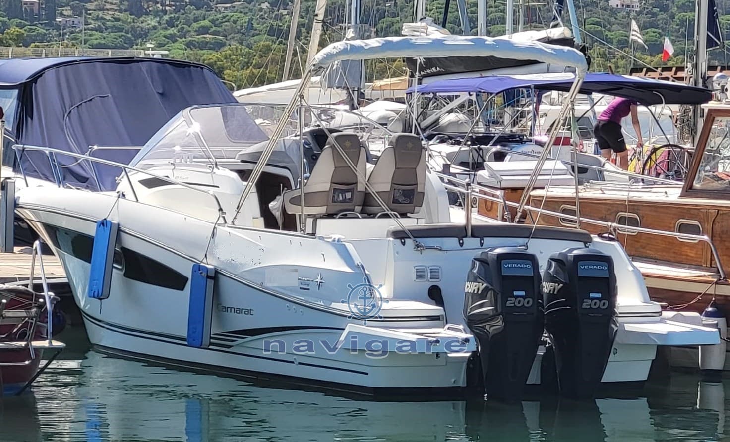 Jeanneau Cap Camarat 8.5 Wa - Detail View 1 Jeanneau Cap Camarat 8.5 Wa - Detail View 1