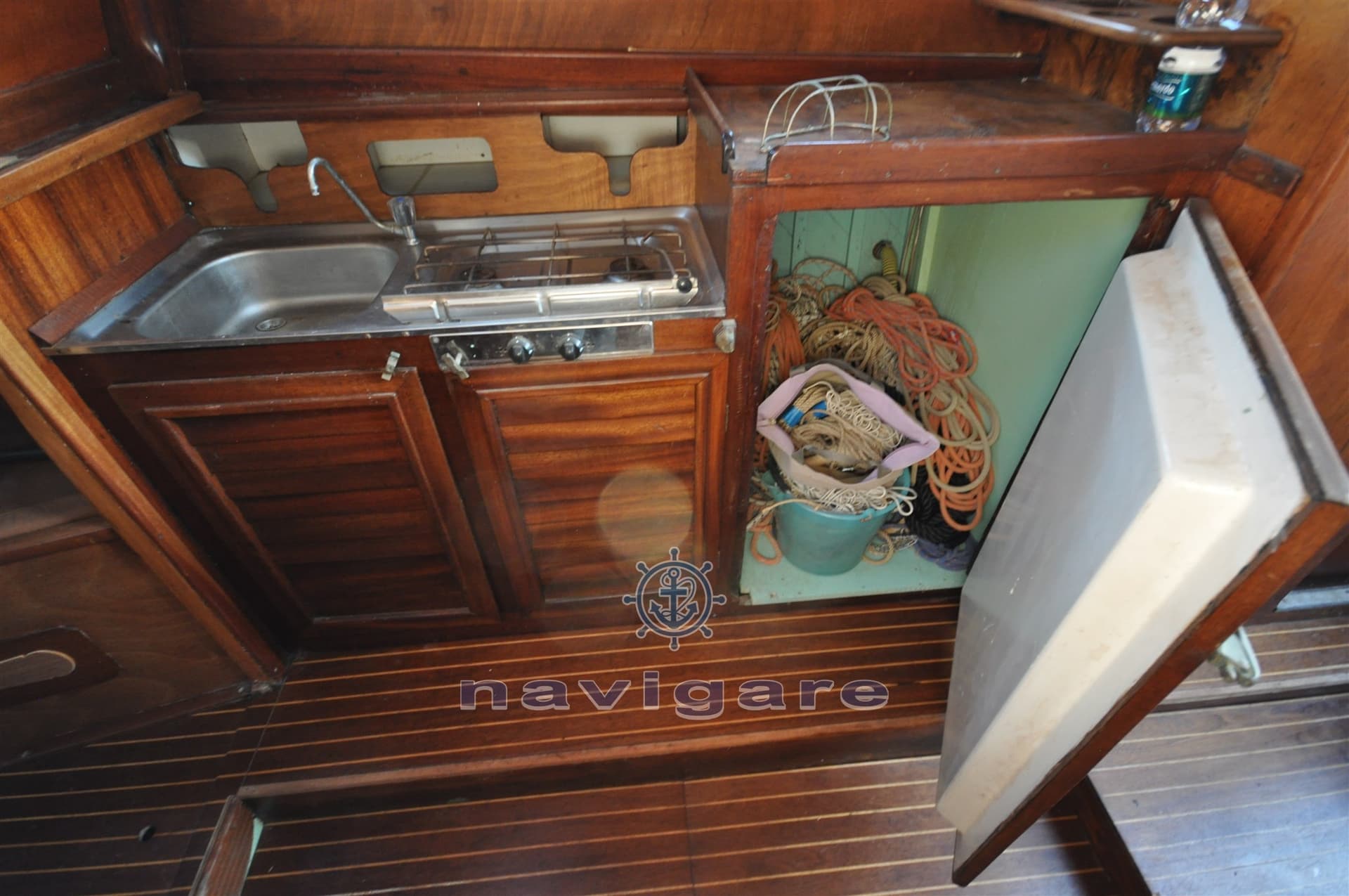 Bianchi e Cecchi Cutter - Deck View Bianchi e Cecchi Cutter - Deck View