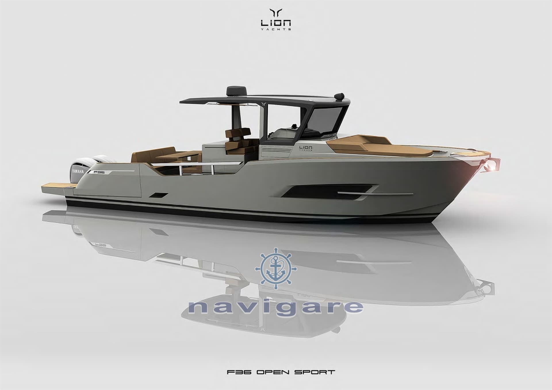 Lion Yachts F36 Open Sport - Interior View Lion Yachts F36 Open Sport - Interior View