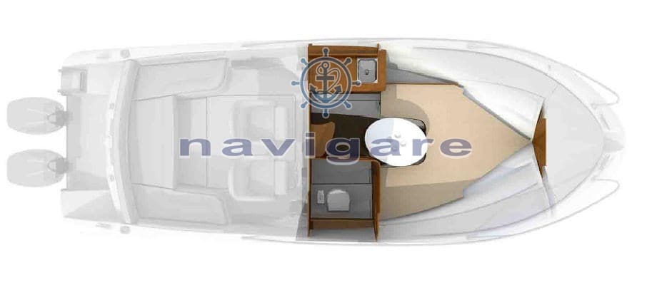 Beneteau Flyer 750 Sun Deck usato - dettaglio 2