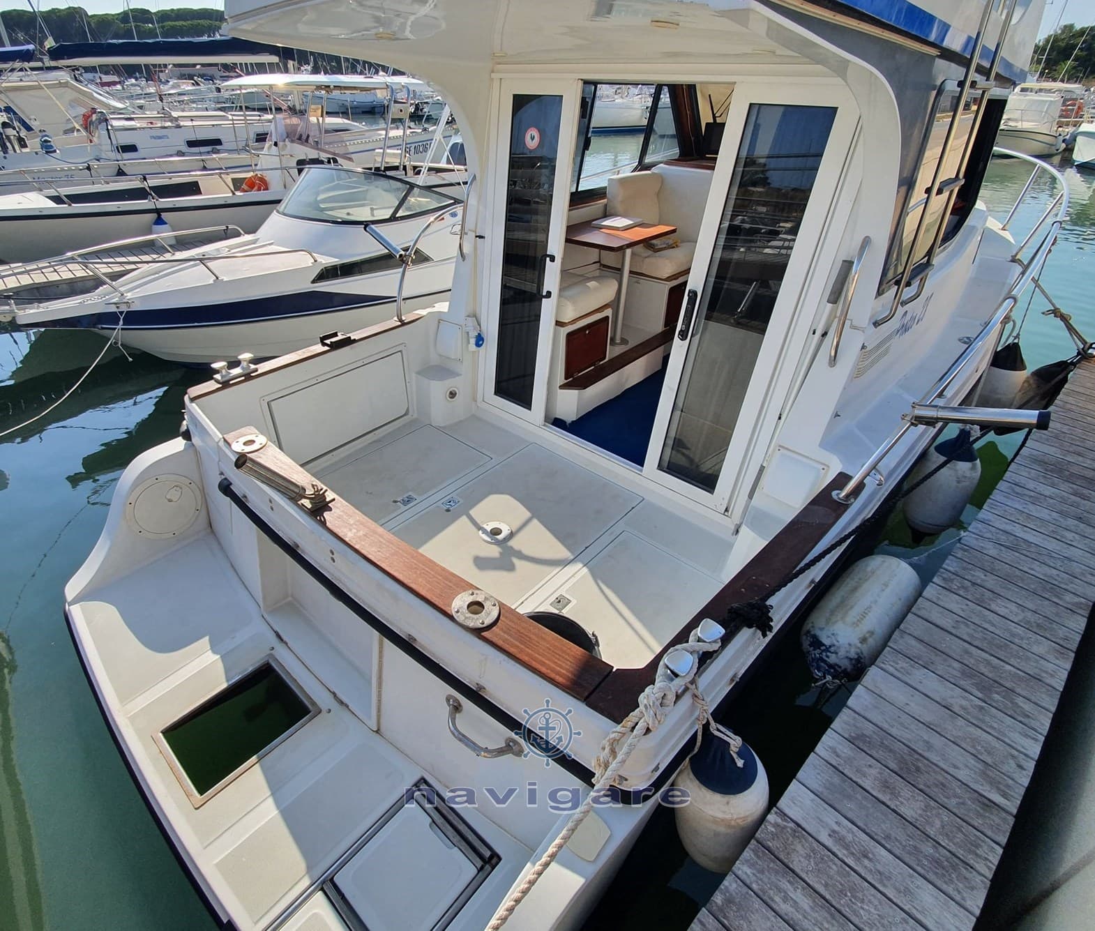 Ala Blu Proteo 28 flying bridge usato - foto hero 5