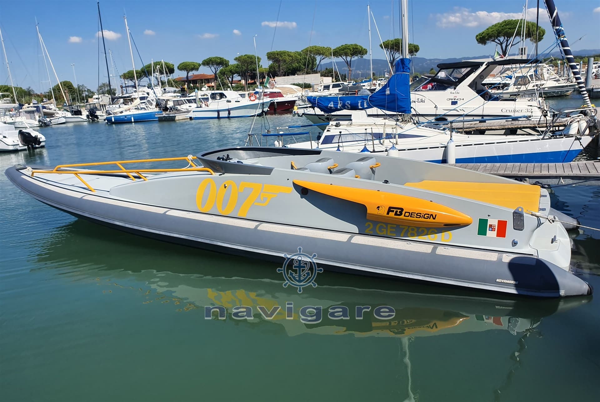FB Design Rib 33 Cabinato gebraucht - Detail 2