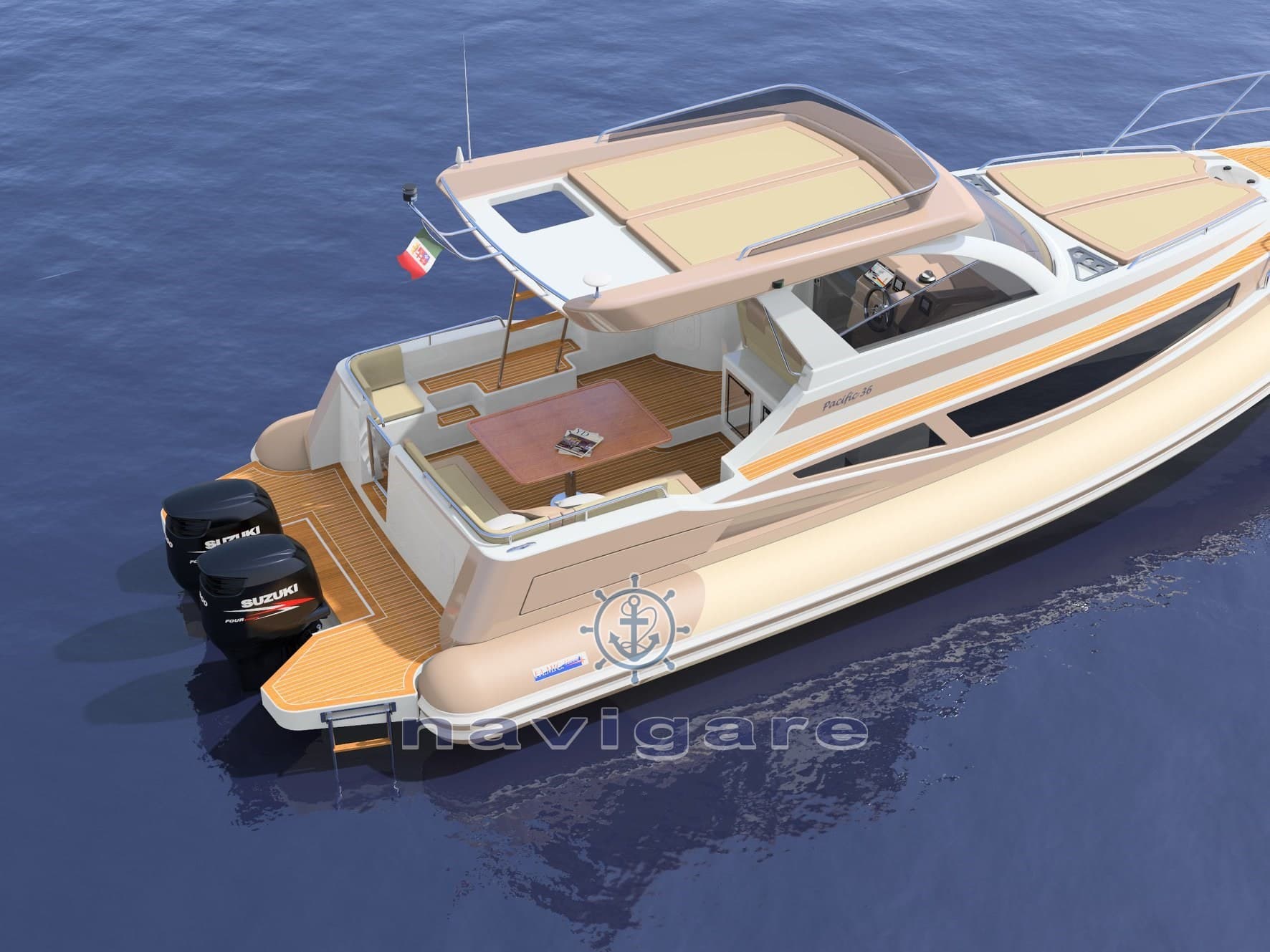Famic Marine PACIFIC 36 FLY usato - foto hero 12