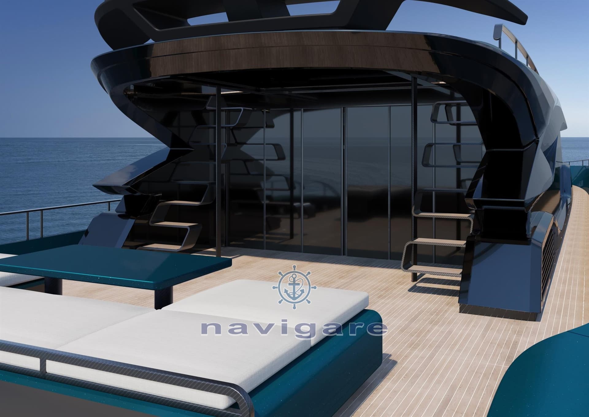 AB Yachts Ab 110' - Deck View AB Yachts Ab 110' - Deck View