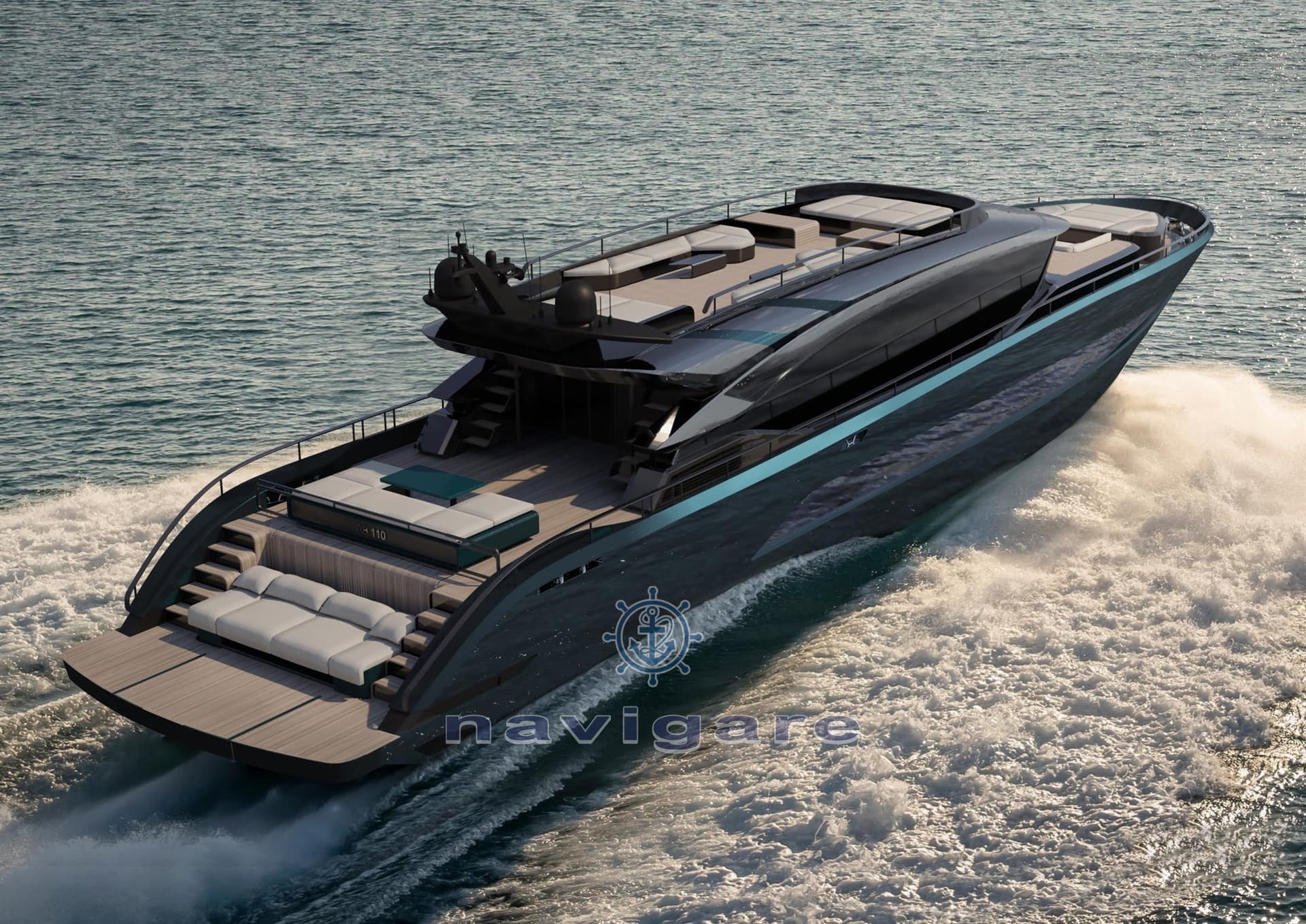 AB Yachts AB 110' used - main view