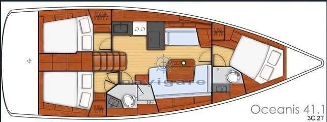 Beneteau Oceanis 41.1 usato - foto hero 19