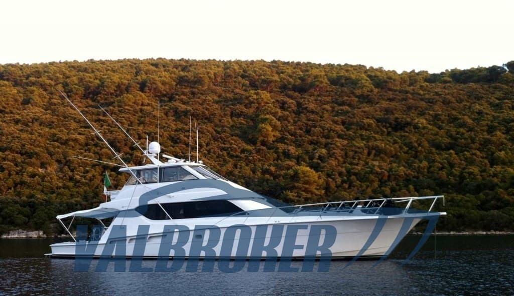 Hatteras 70' Convertible usato - vista principale