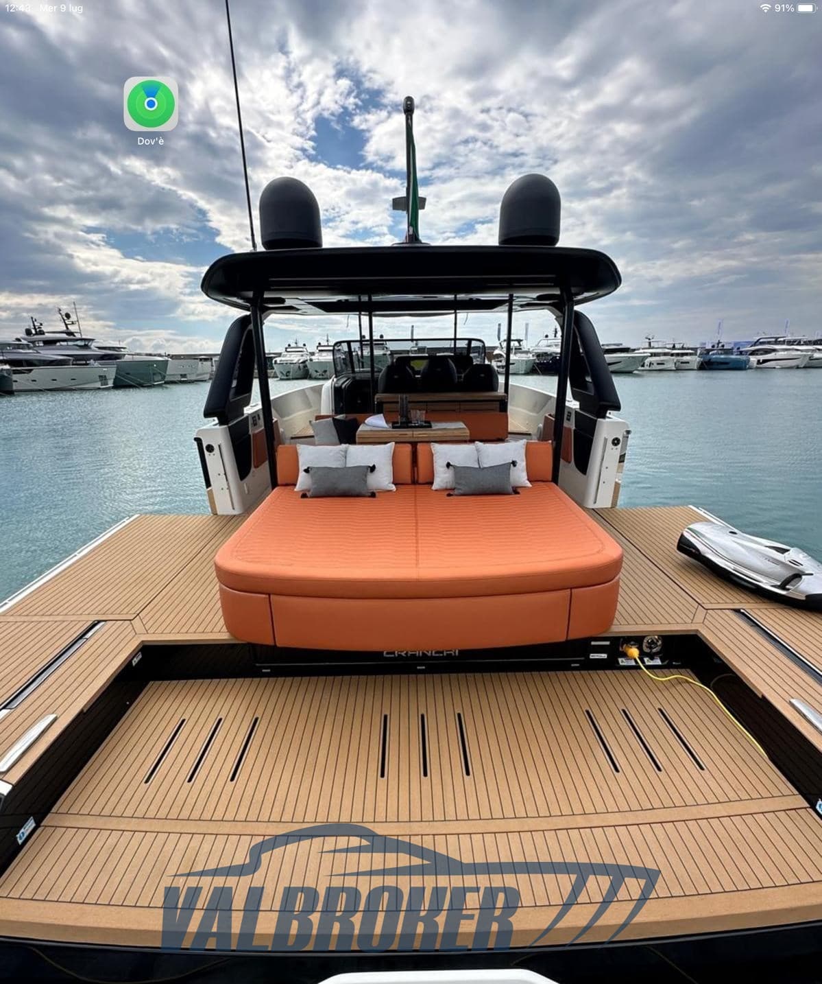 Cranchi A 46 Luxury Tender - Deck View Cranchi A 46 Luxury Tender - Deck View