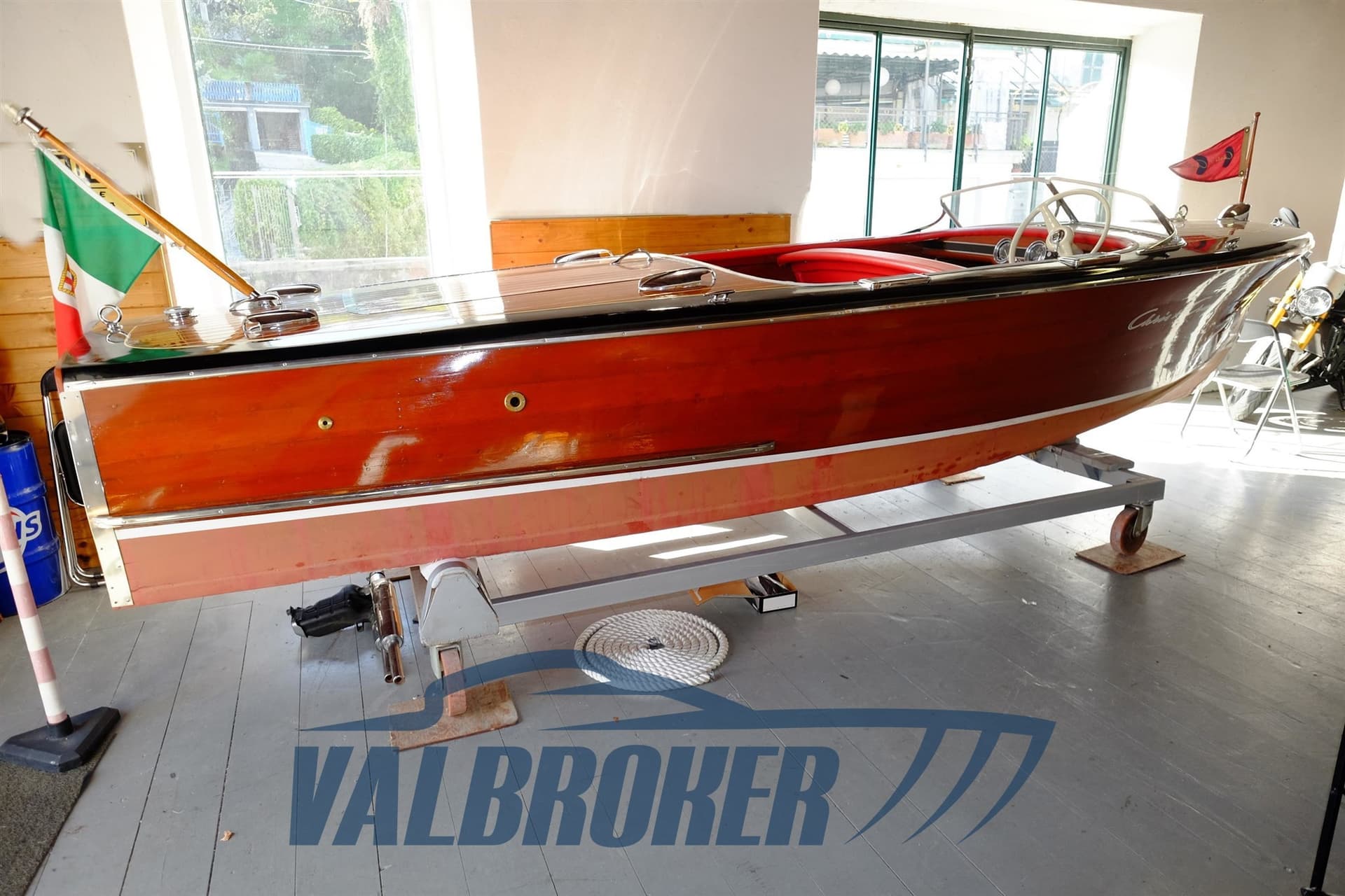 Chris Craft Wood used - detail 4