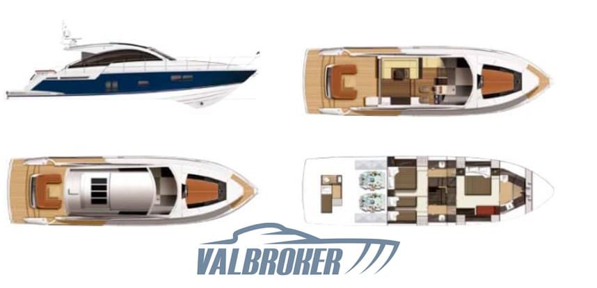 Fairline Targa 58 GT usato - foto hero 22