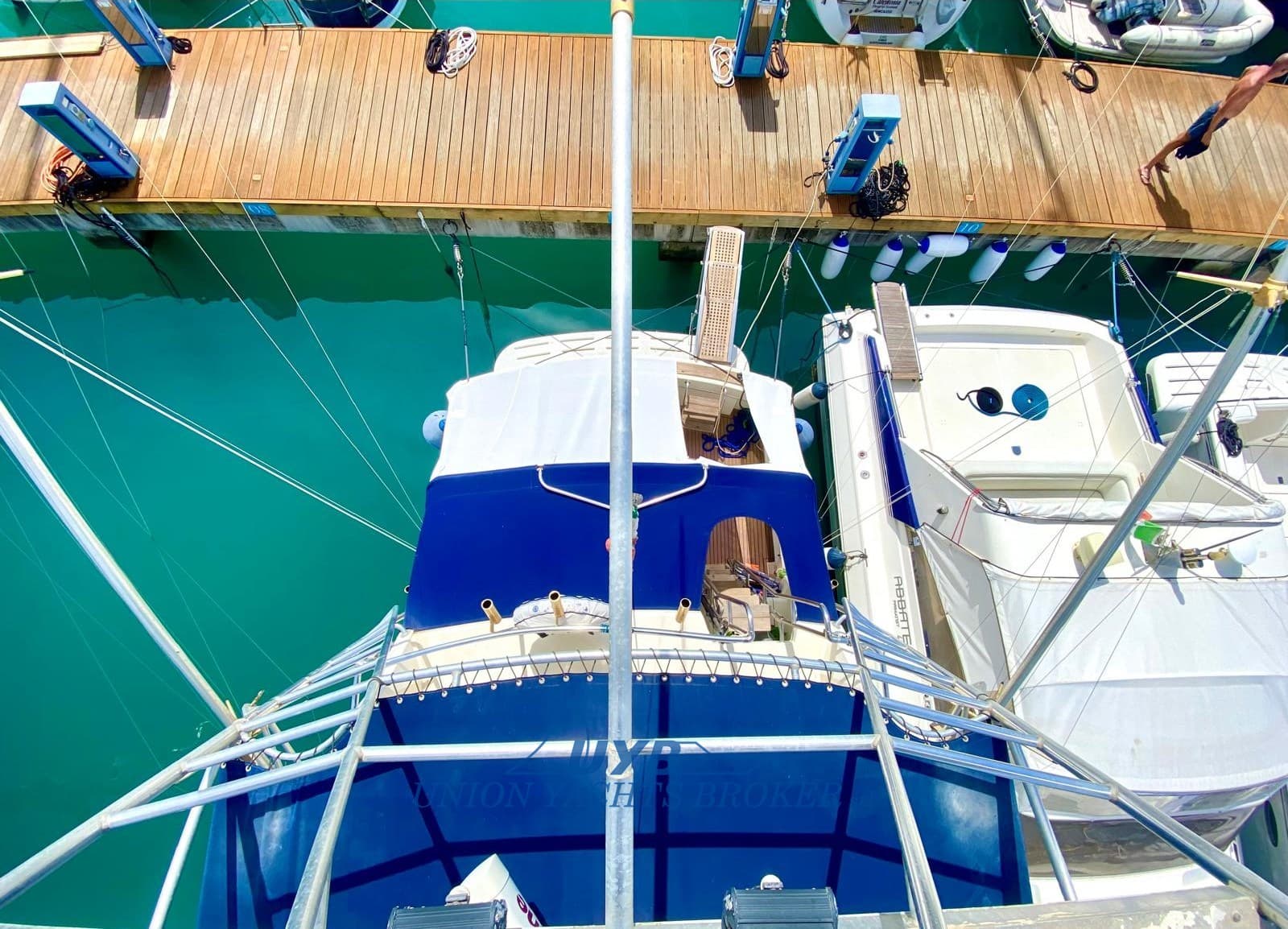 Hatteras 41 Convertible - Deck View Hatteras 41 Convertible - Deck View