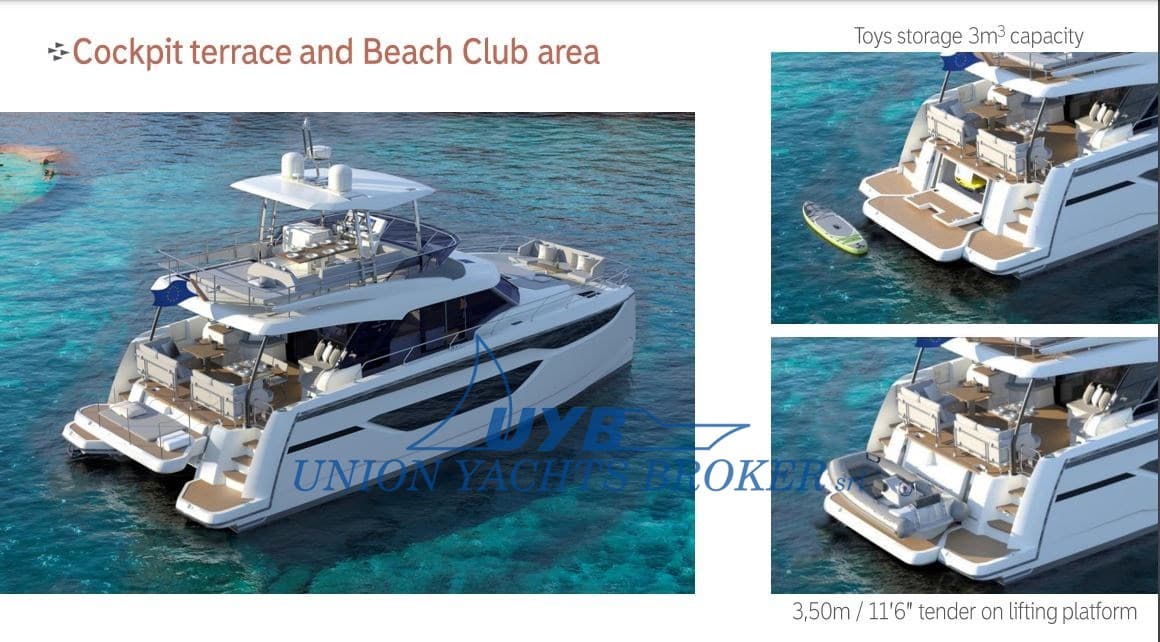 Prestige M48 Catamarano A Motore - Detail View 1 Prestige M48 Catamarano A Motore - Detail View 1