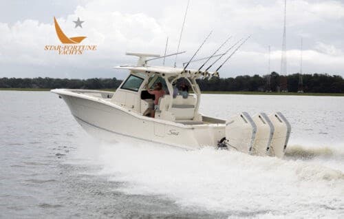 Scout Boats 357 Lxf - Deck View Scout Boats 357 Lxf - Deck View