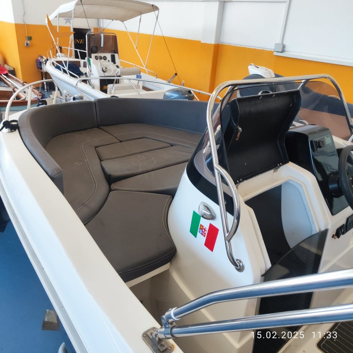 Okiboats Barracuda 545 Open - Deck View Okiboats Barracuda 545 Open - Deck View