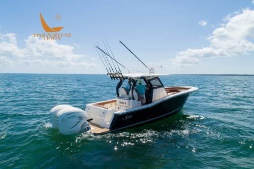 Scout Boats 330 Lxf - Interior View Scout Boats 330 Lxf - Interior View