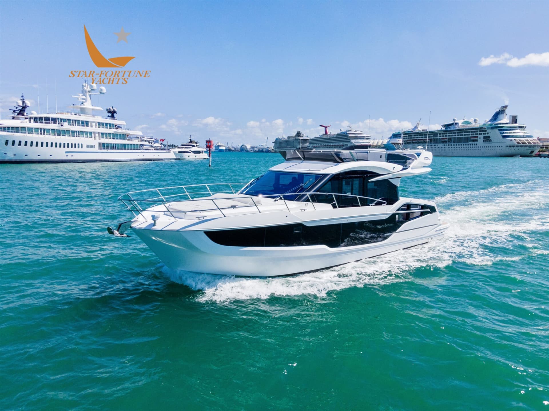 Galeon 440 Fly - Detail View 1 Galeon 440 Fly - Detail View 1