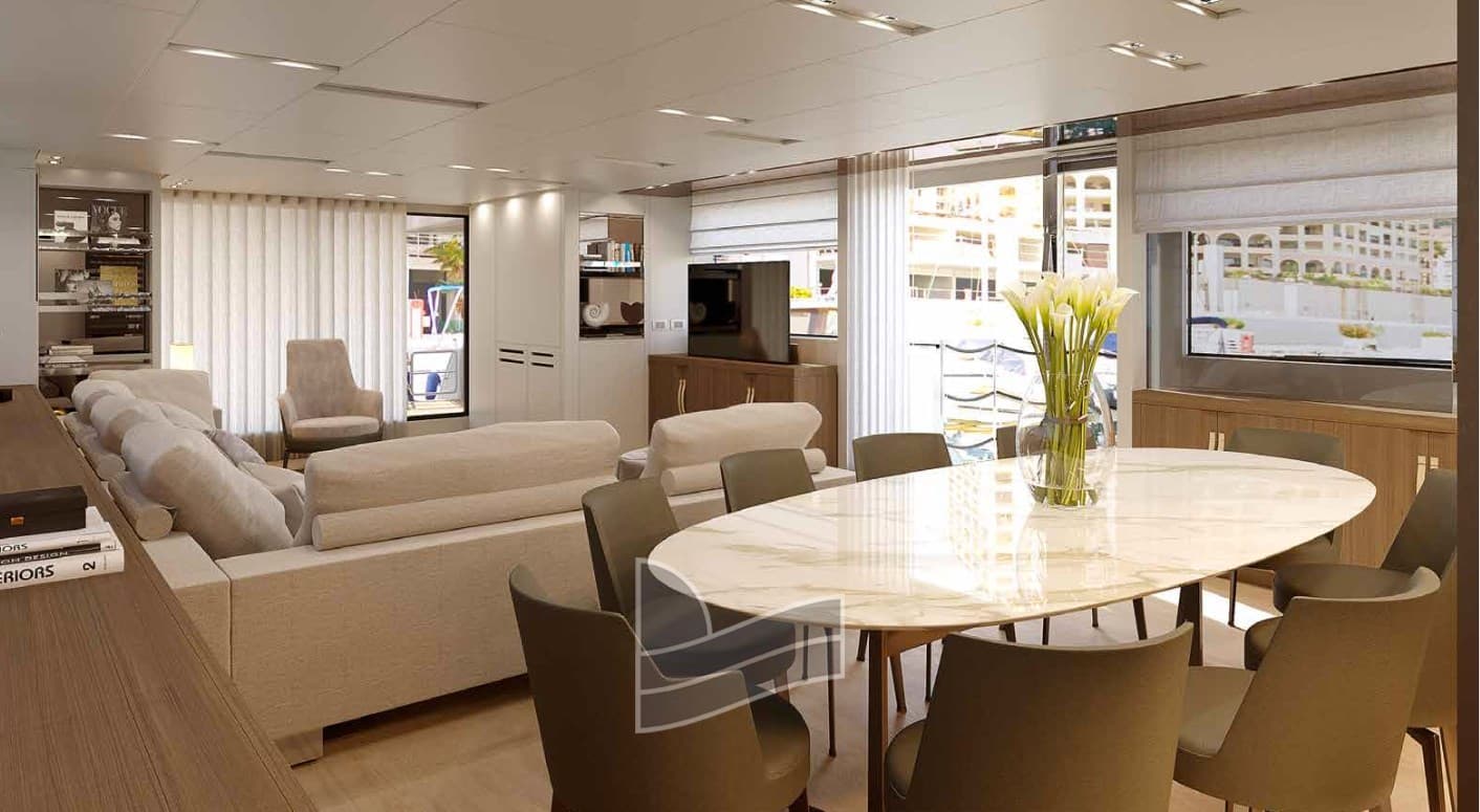 Sanlorenzo Sl 106 - Interior View Sanlorenzo Sl 106 - Interior View