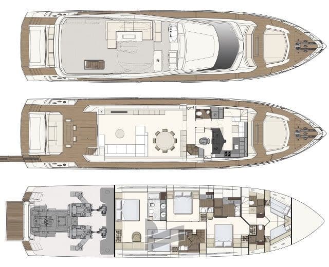 Ferretti Yachts Ferretti 850 Ht usato - dettaglio 4
