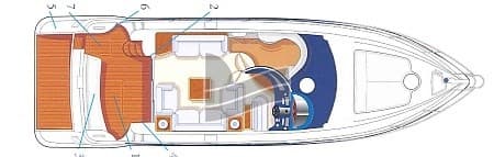 Azimut 50 Flybridge My 2005 gebraucht - Detail 2