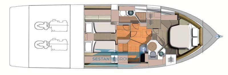 Cranchi Atlantique 43 d'occasion - image hero 18