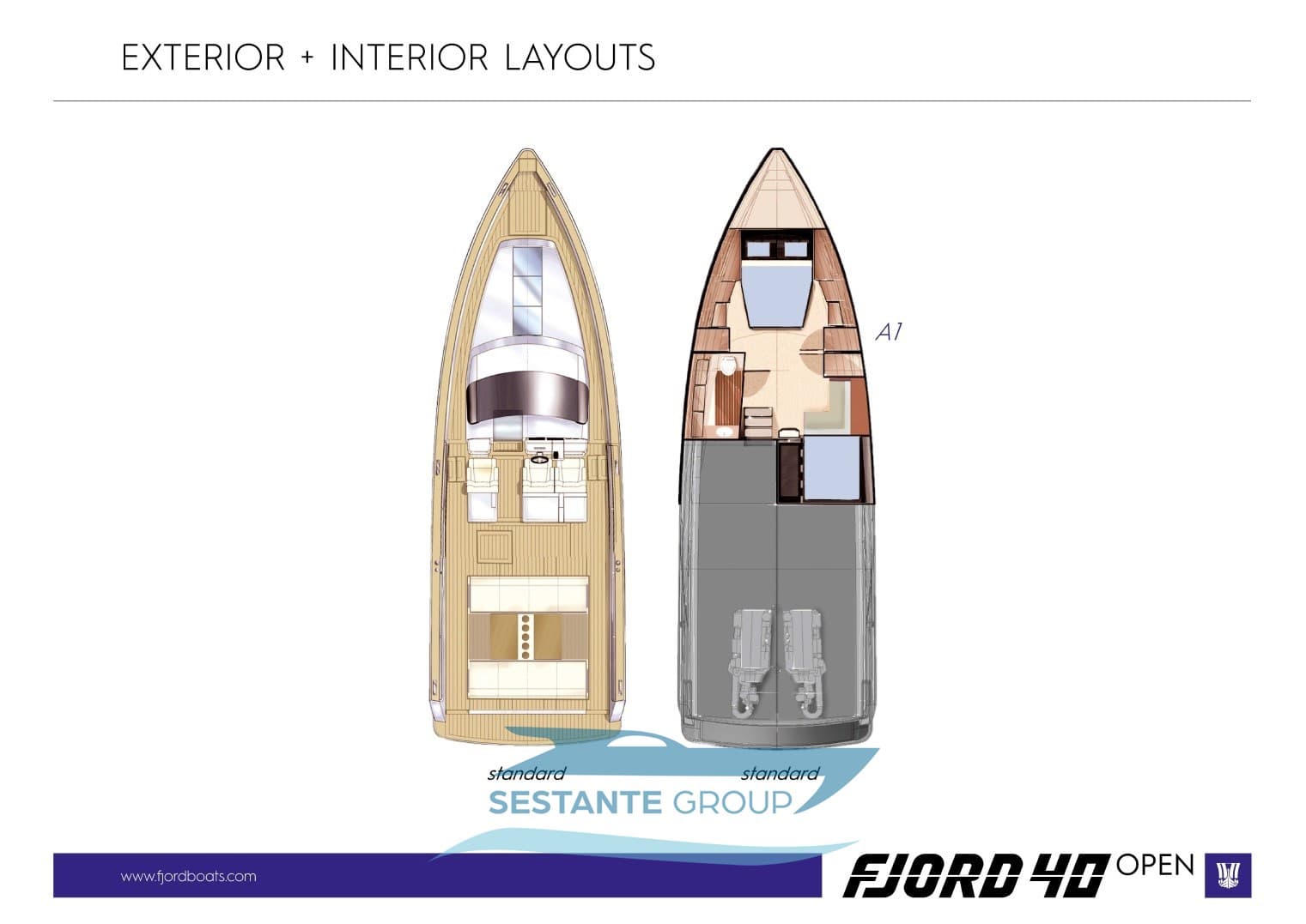 Fjord 40 Open - Detail View 1 Fjord 40 Open - Detail View 1
