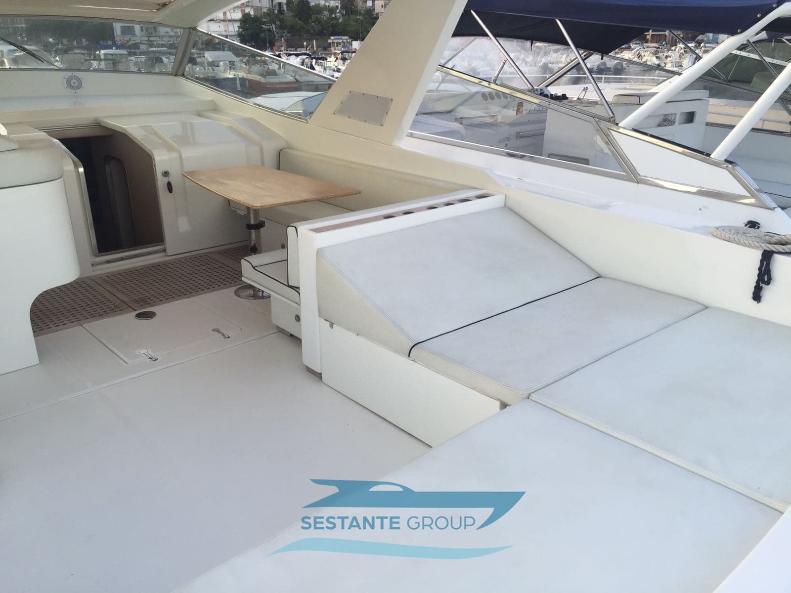 Tecnomarine T 50 - Deck View Tecnomarine T 50 - Deck View