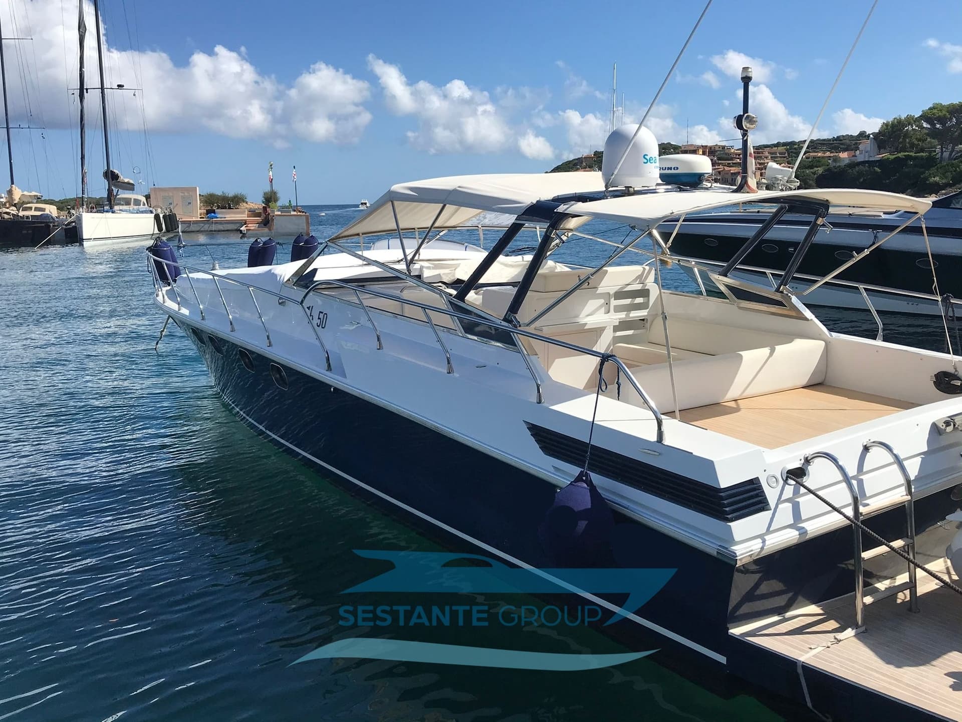 Cantieri di Baia B 50 Force One - Detail View 1 Cantieri di Baia B 50 Force One - Detail View 1