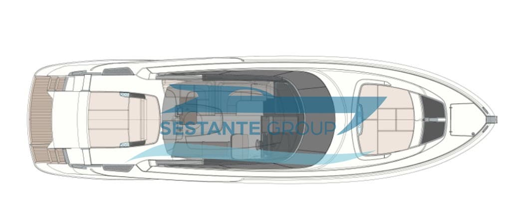 Riva 56 Rivale - Deck View Riva 56 Rivale - Deck View