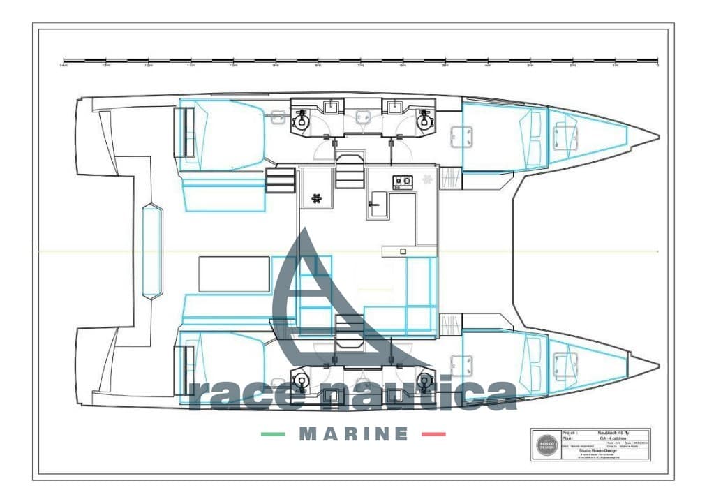 Nautitech Nautitech 46 Fly - Detail View 1 Nautitech Nautitech 46 Fly - Detail View 1