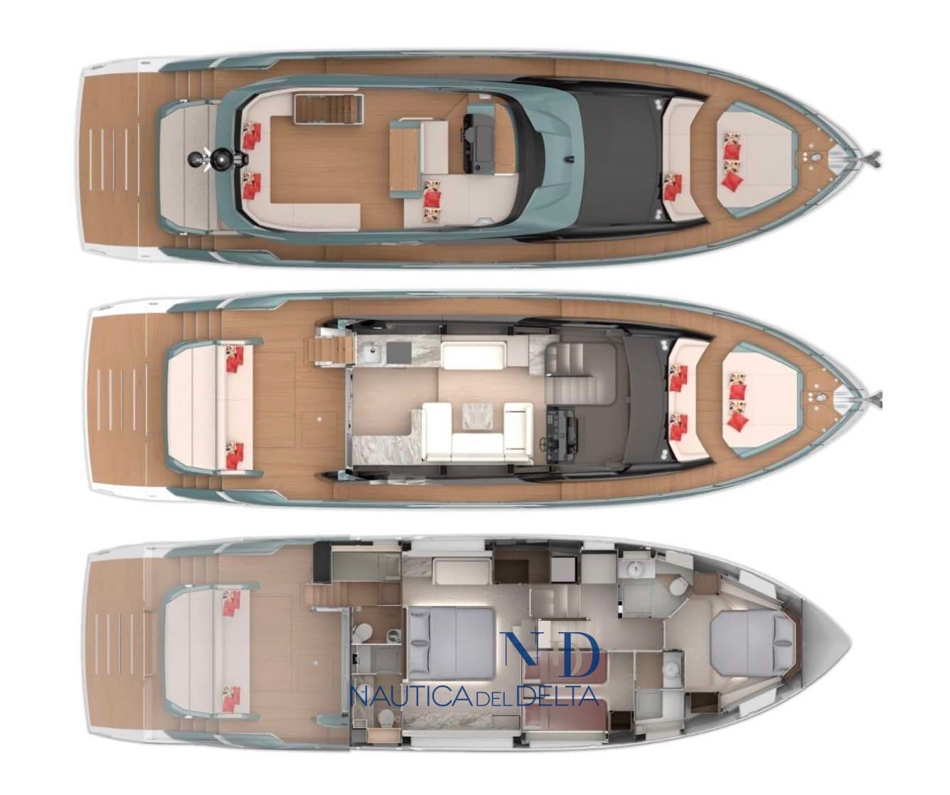 Sessa Marine F60 used - detail 1