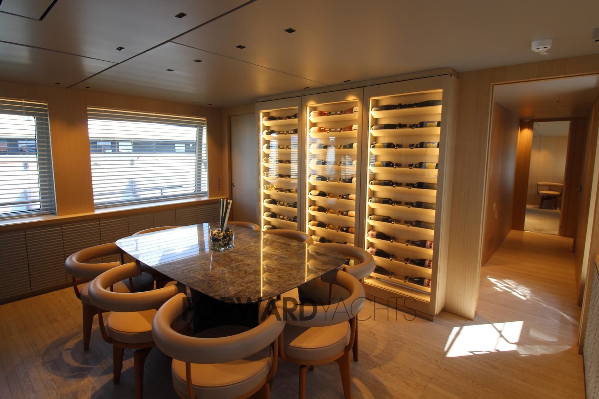 Amer Yachts Amer F100 - Interior View Amer Yachts Amer F100 - Interior View