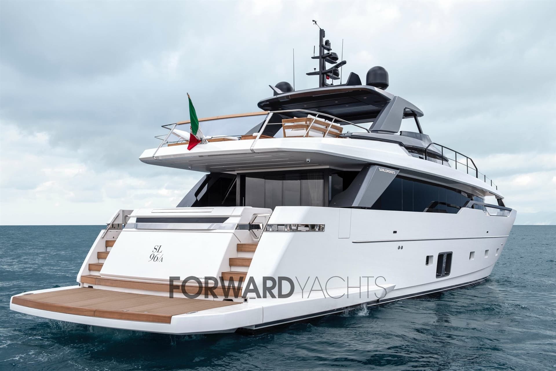 Sanlorenzo Sl 96a - Detail View 1 Sanlorenzo Sl 96a - Detail View 1