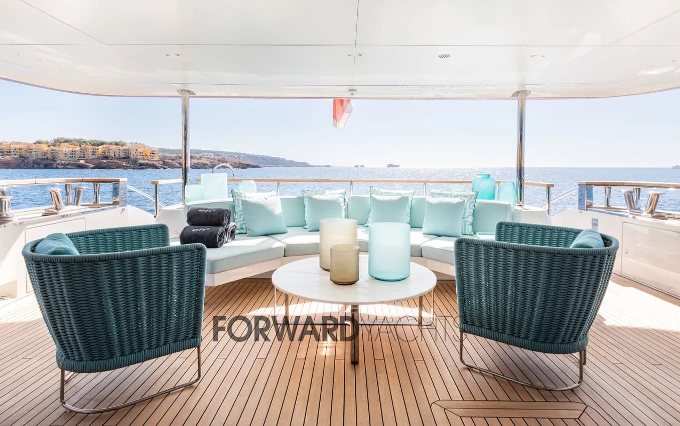 Benetti Motopanfilo 37m - Deck View Benetti Motopanfilo 37m - Deck View