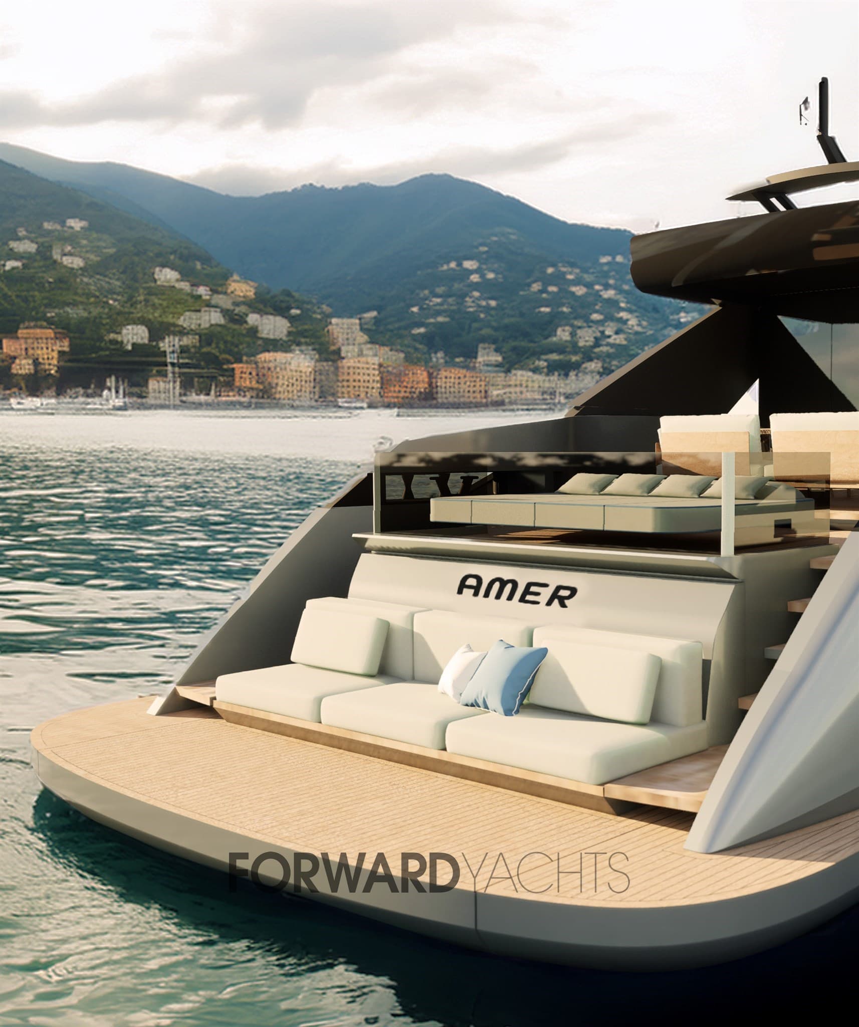 Amer Yachts 96 Sanremo usato - dettaglio 4