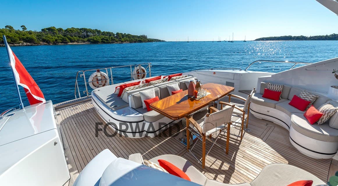 Overmarine Mangusta Maxi Open 92 - Deck View Overmarine Mangusta Maxi Open 92 - Deck View