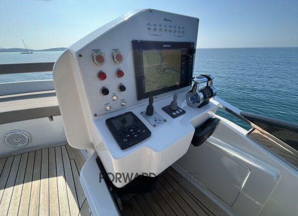 Riva Perseo 76 - Deck View Riva Perseo 76 - Deck View