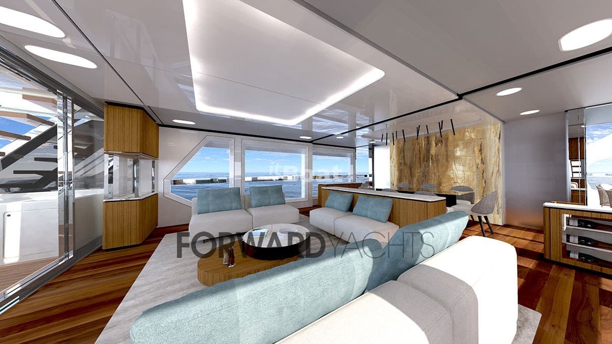 Amer Yachts 950 - Interior View Amer Yachts 950 - Interior View