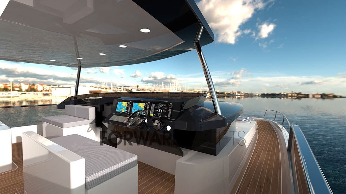 Amer Yachts 950 - Deck View Amer Yachts 950 - Deck View