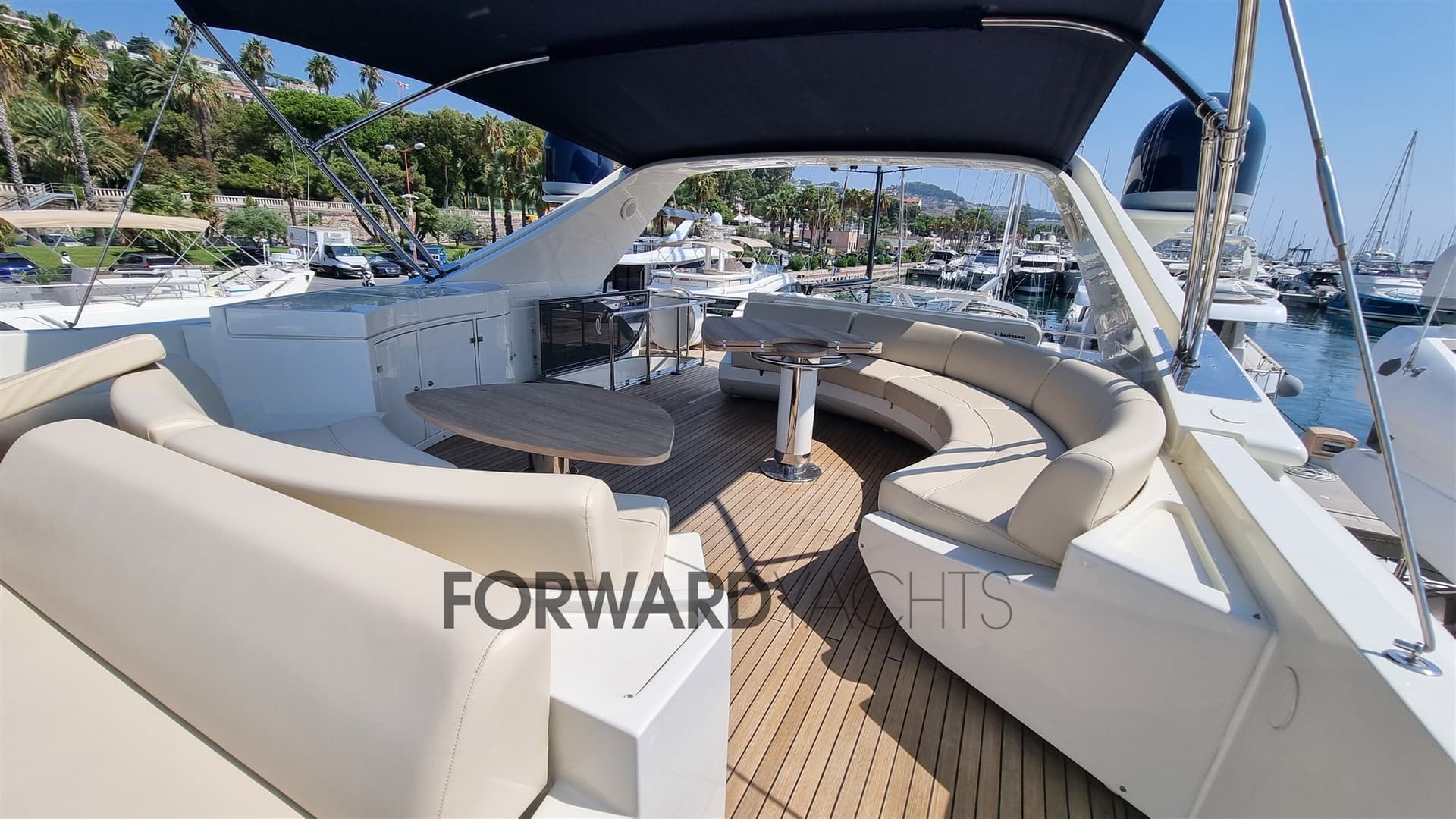 Riva 85 Opera - Deck View Riva 85 Opera - Deck View