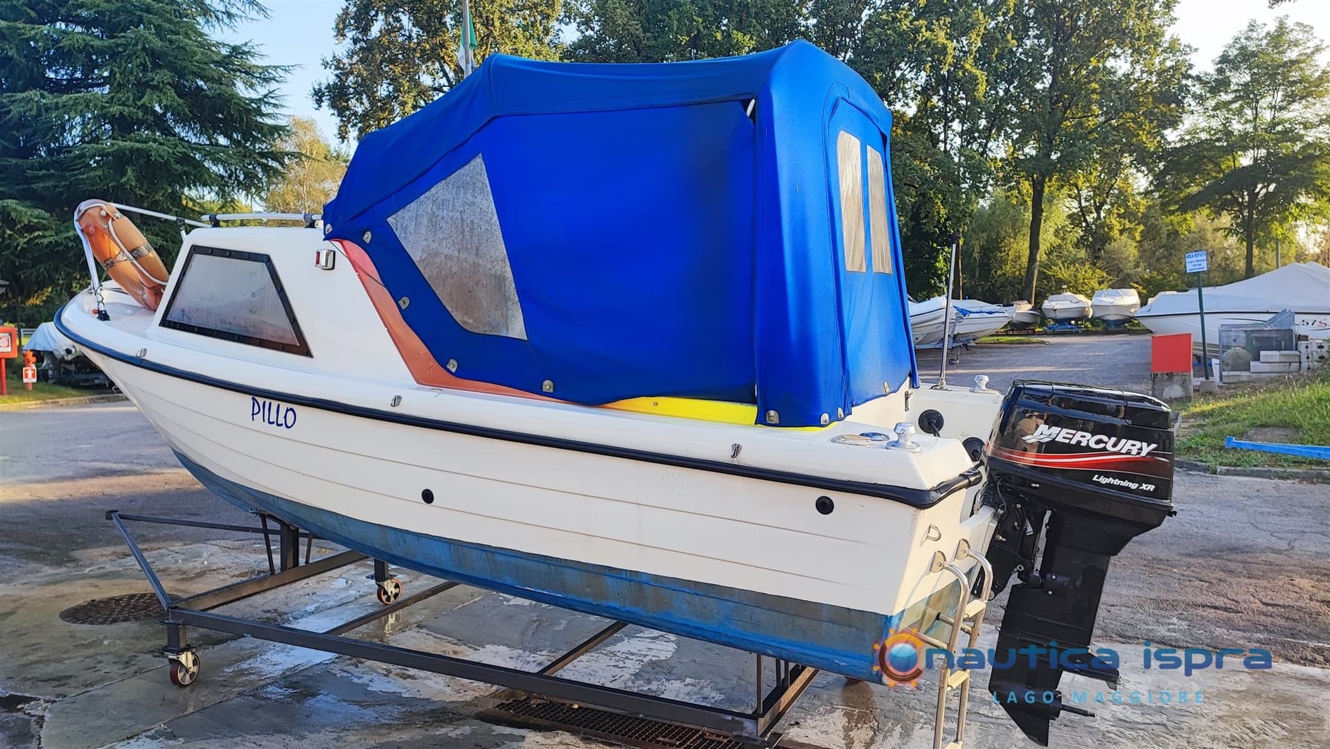 Pilotina Vega Hurricane con motore Mercury 40CV 2T gebraucht - Hauptbild 6