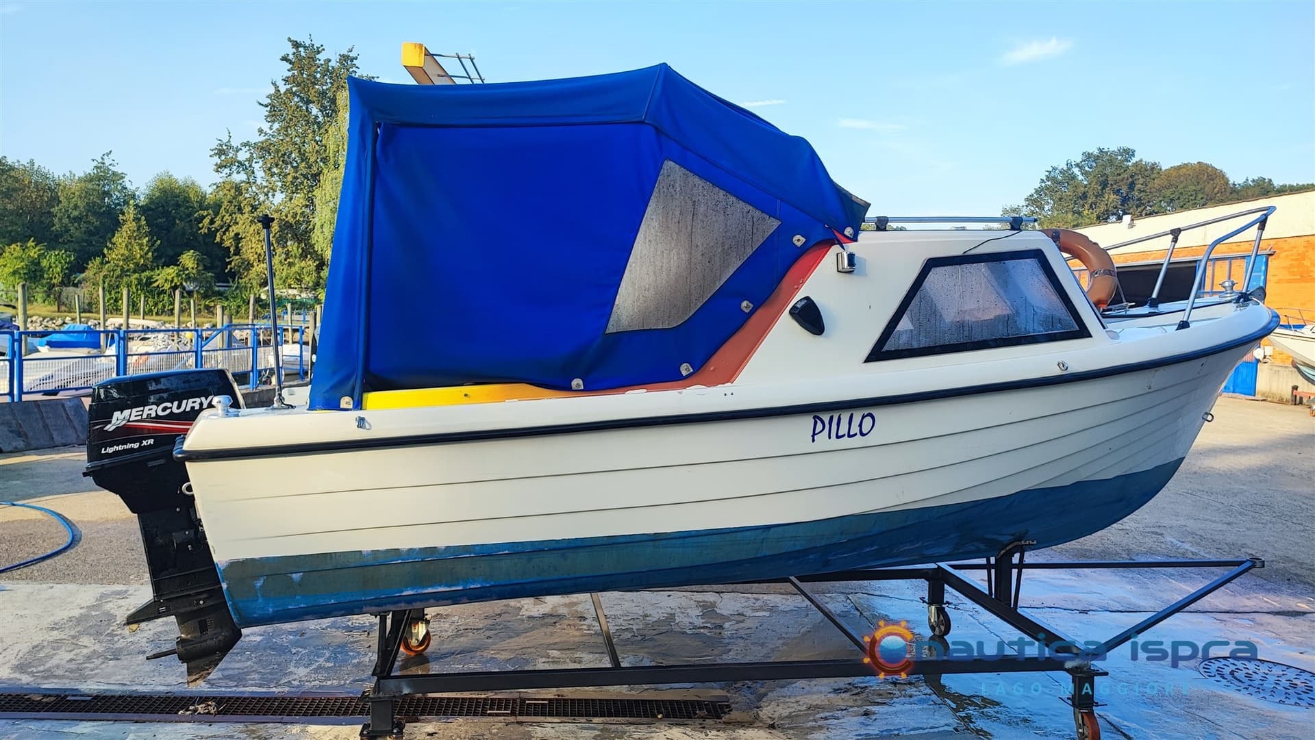 Pilotina Vega Hurricane Con Motore Mercury 40cv 2t usato - dettaglio 1