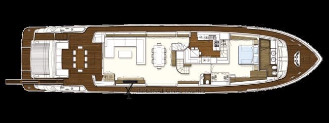 Ferretti Yachts 960 usato - dettaglio 2