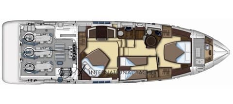 Azimut 55s used - detail 3