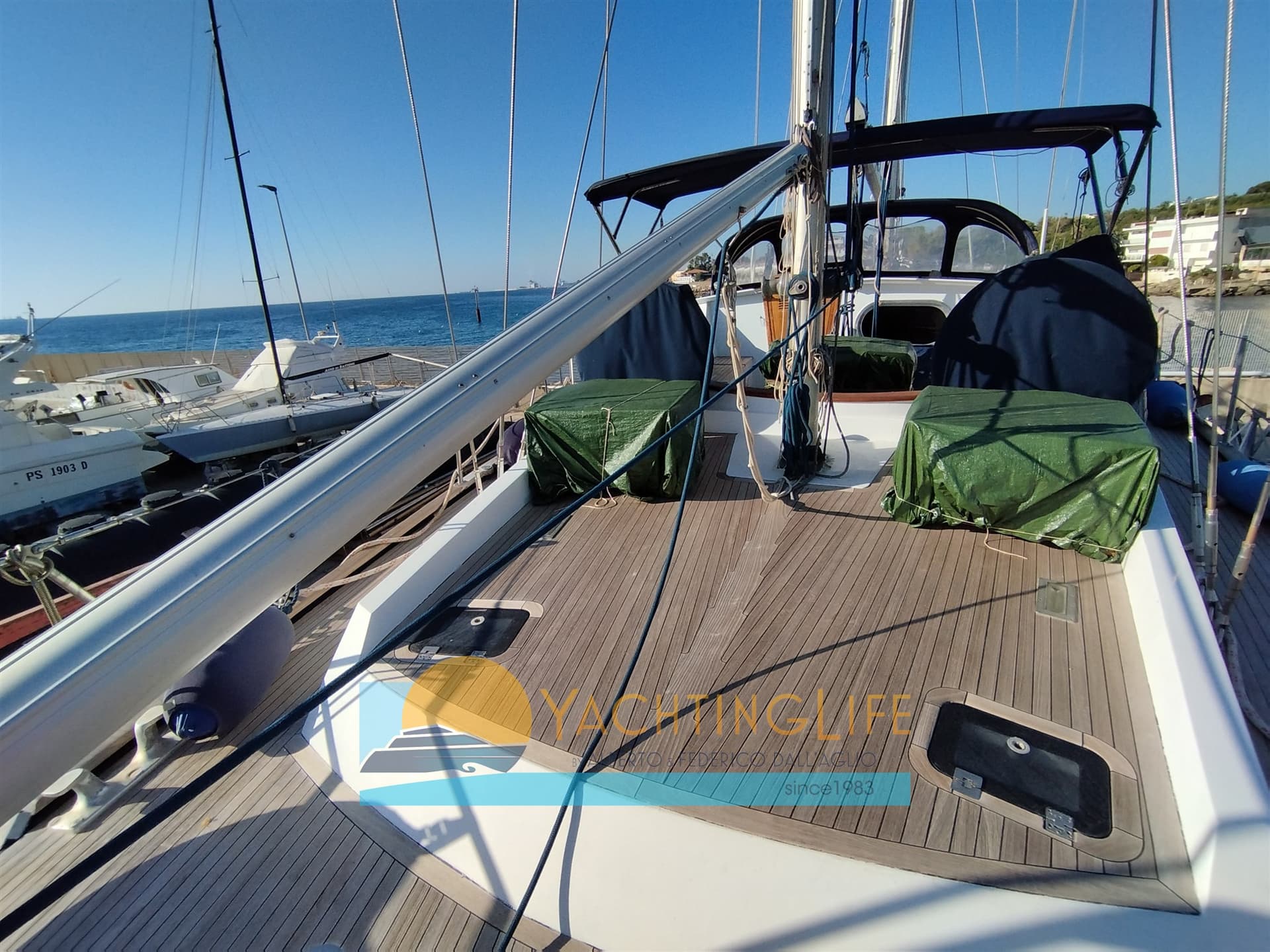 Benetti Ketch Motorsailer - Detail View 1 Benetti Ketch Motorsailer - Detail View 1