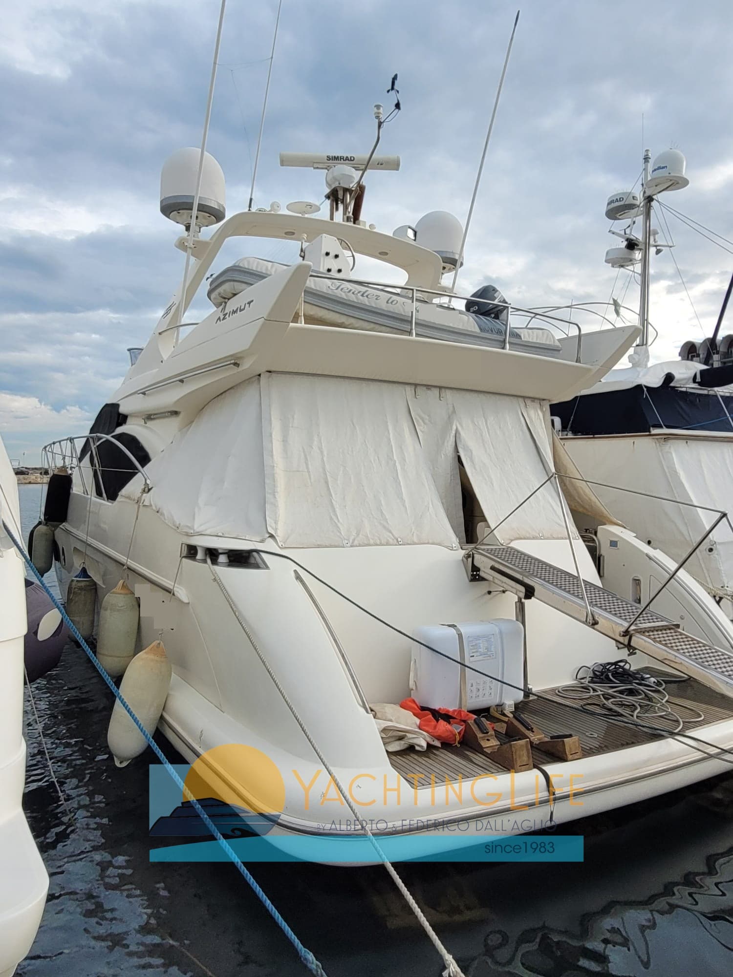 Azimut 55e Flybridge usato - dettaglio 1