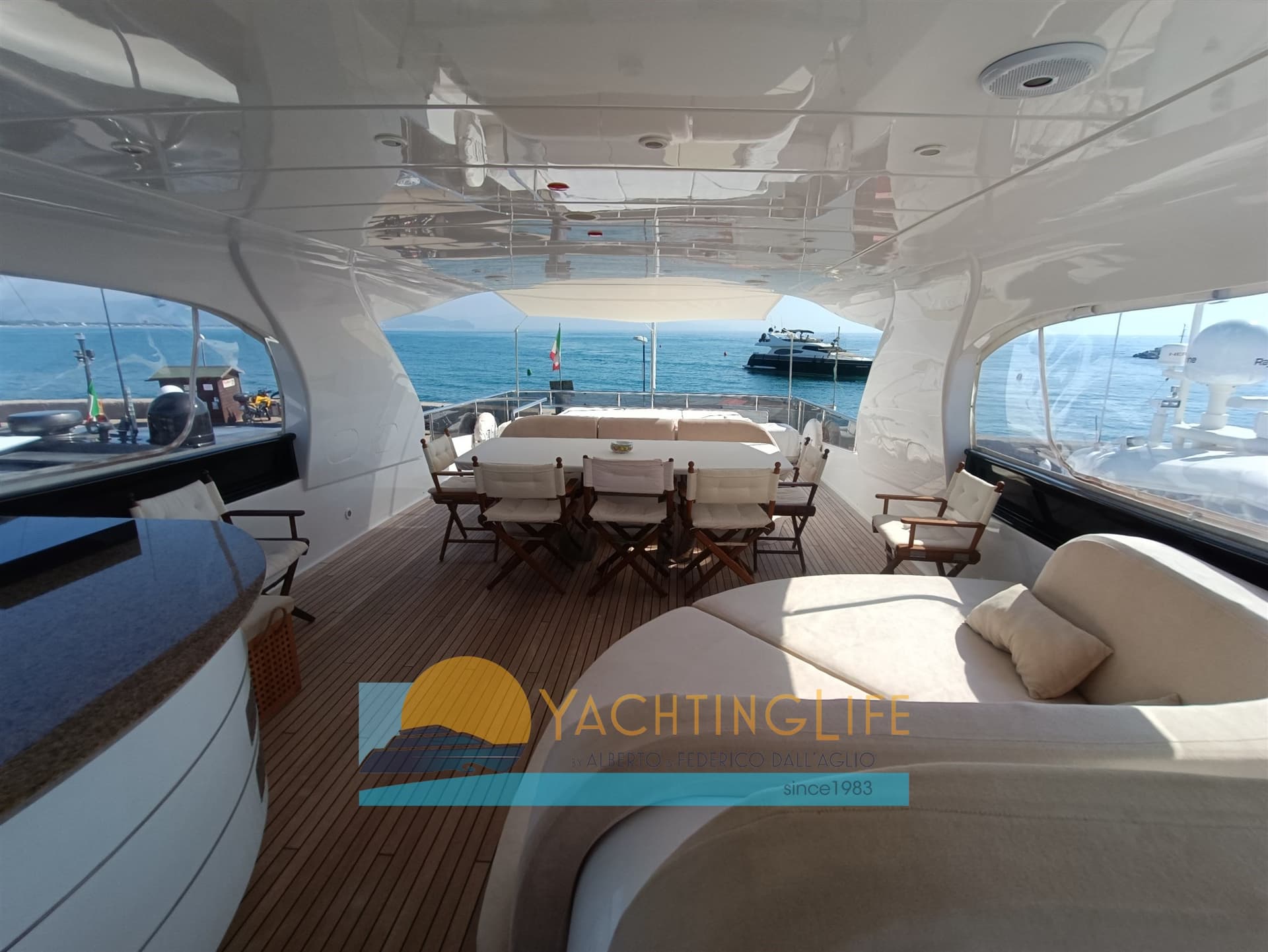 Fipa Maiora 27 - Deck View Fipa Maiora 27 - Deck View