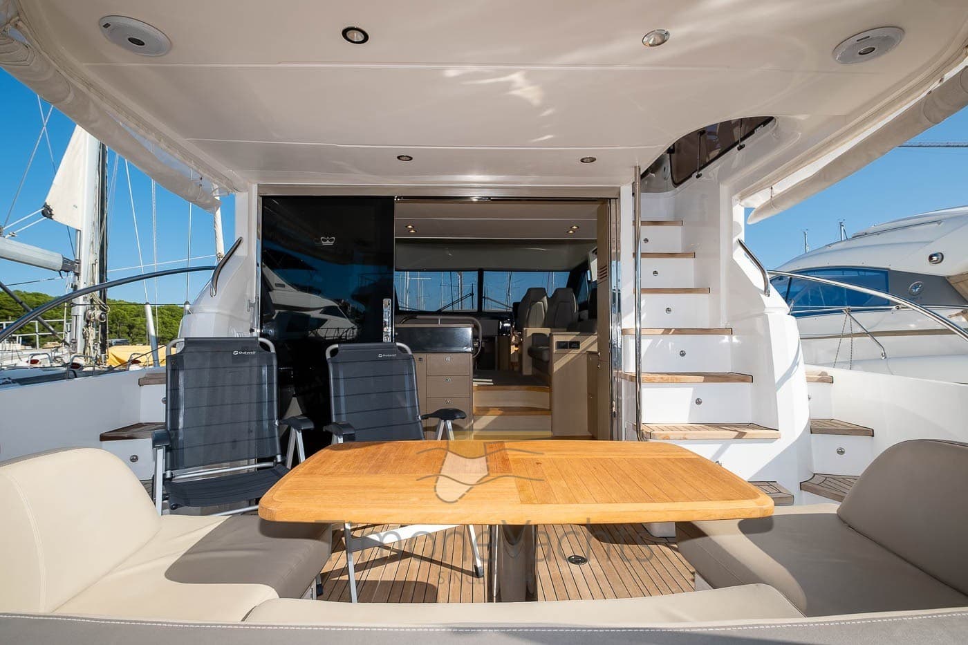 Princess Yachts 49 - Deck View Princess Yachts 49 - Deck View